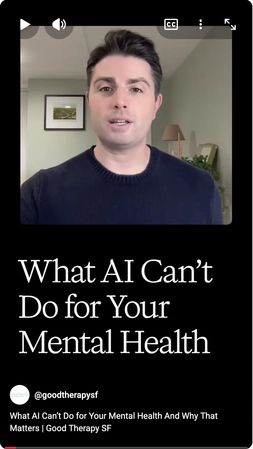 What AI Can’t Do for Your Mental Health And Why That Matters