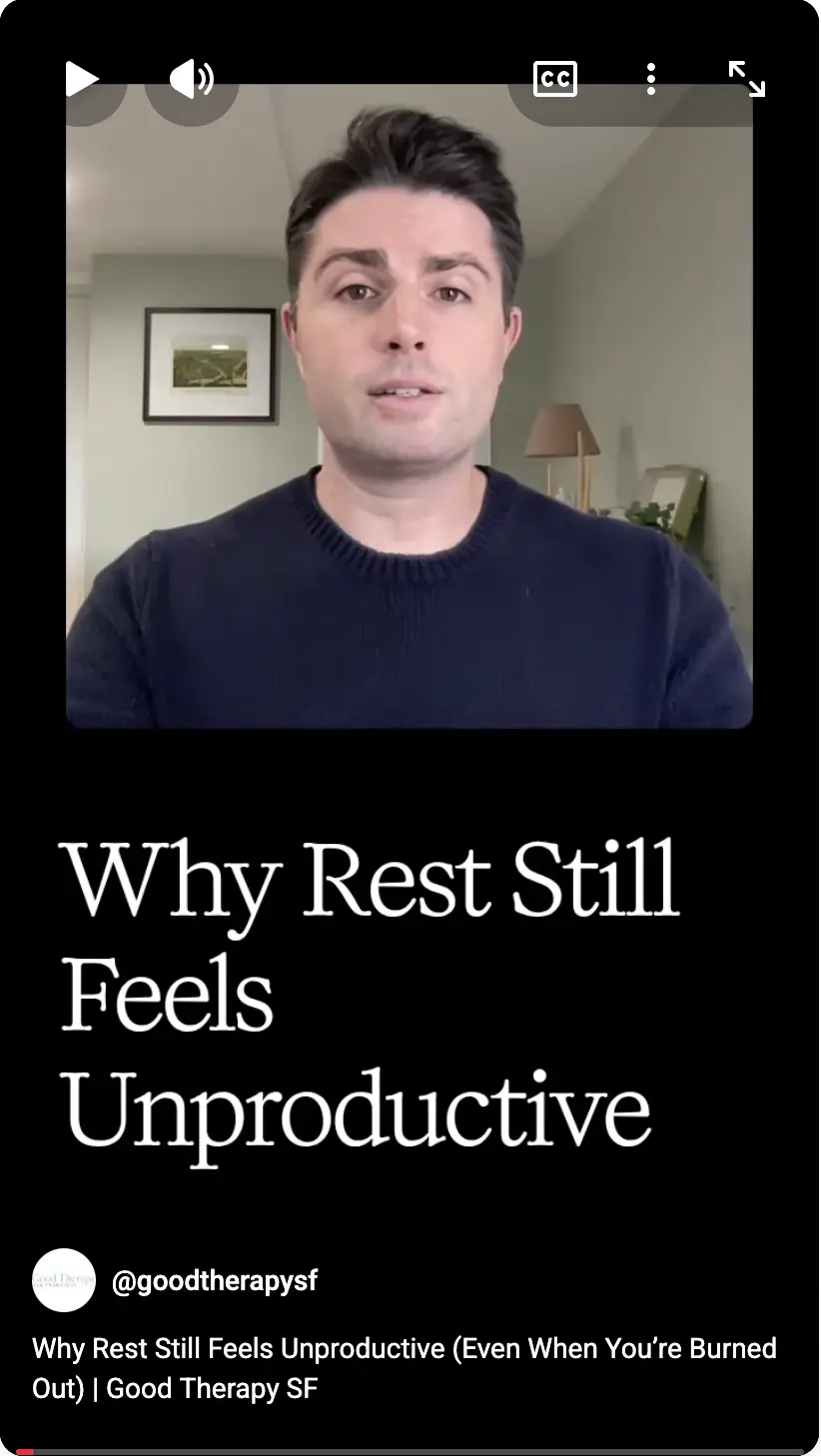 Why Rest Still Feels Unproductive (Even When You’re Burned Out)