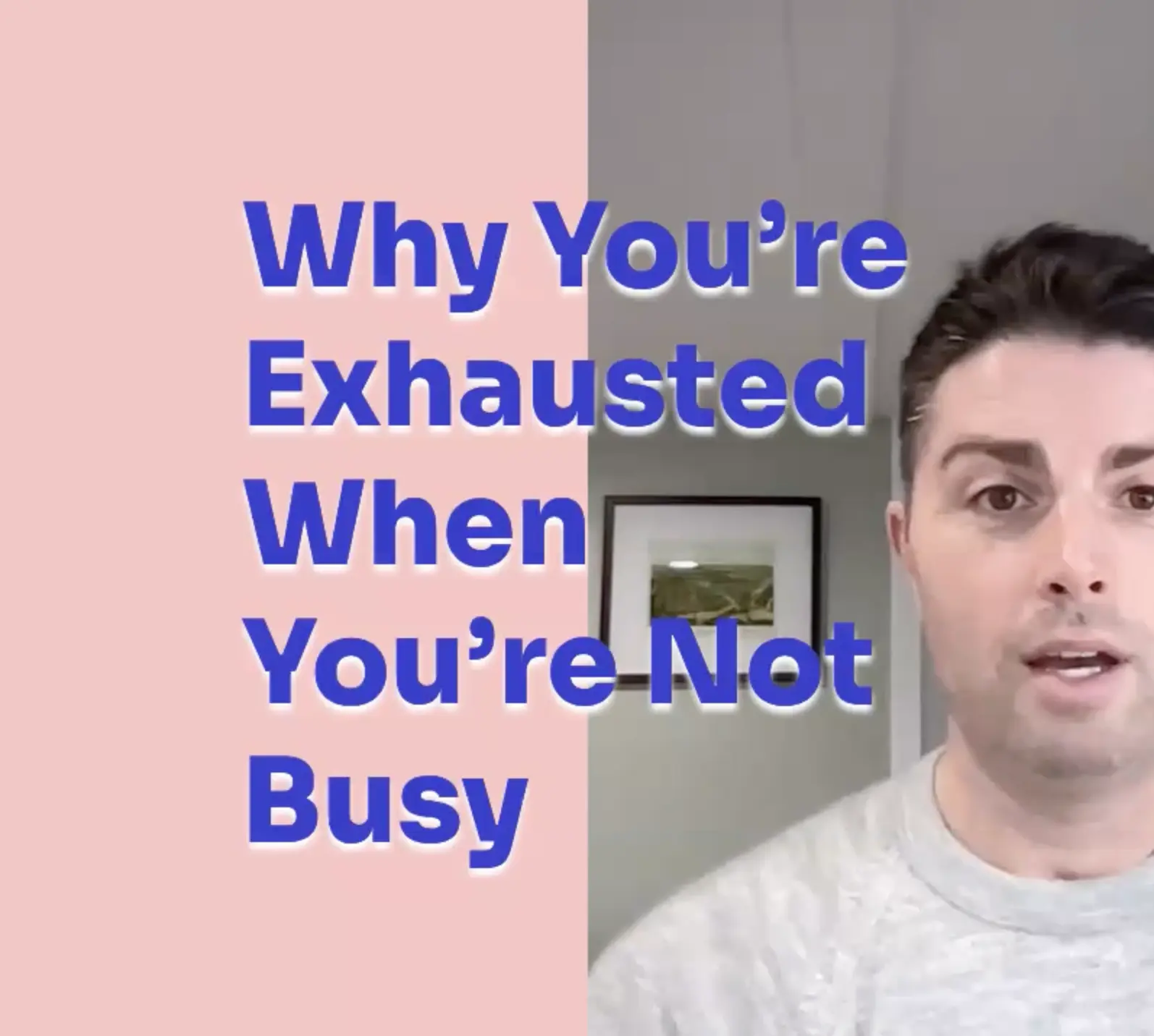Why You Feel Exhausted Even When You’re Not “Busy”
