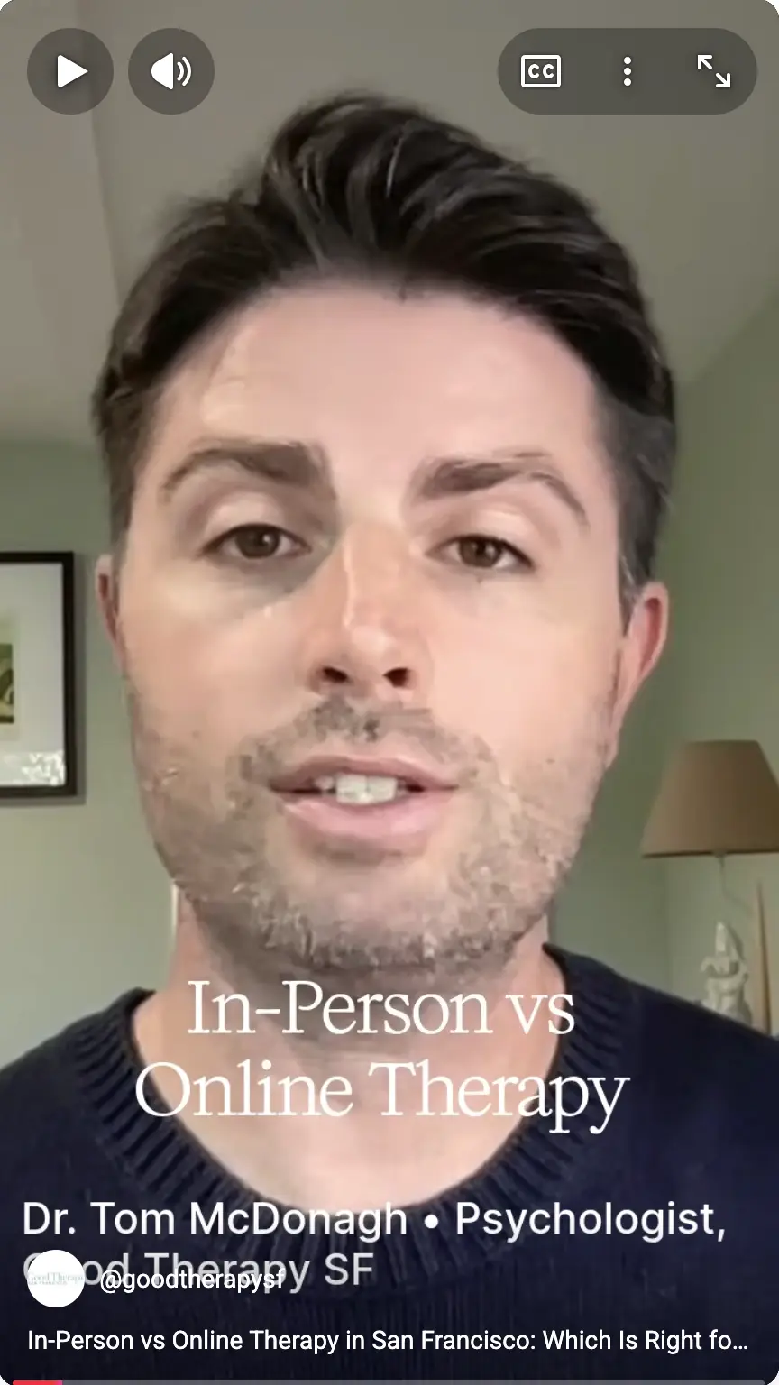In-Person vs Online Therapy in San Francisco: How to Decide Which Is Right for You